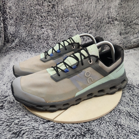 On Cloudvista Alloy Mint Running Trail Shoes Men's Size 11 - Picture 4 of 9